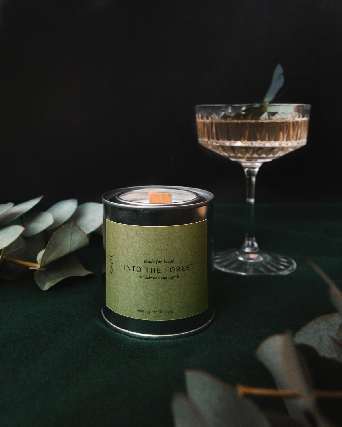 Into The Forest candle