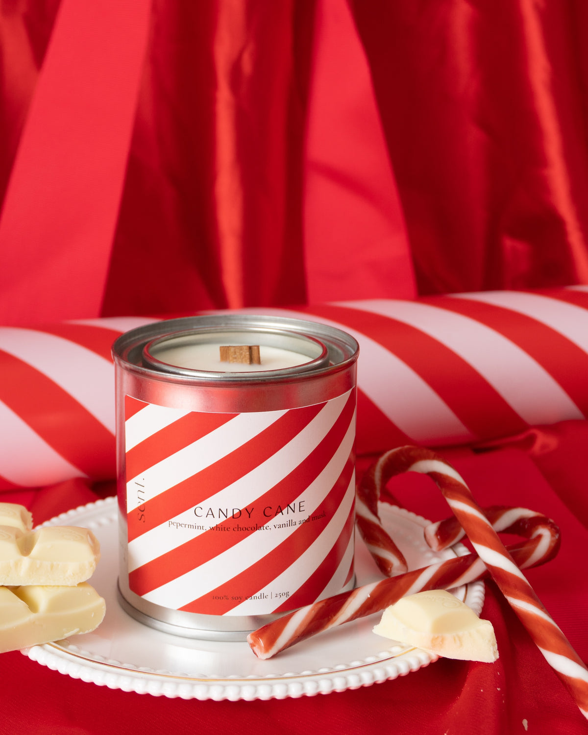 Candy Cane | Peppermint + White Chocolate + Vanilla