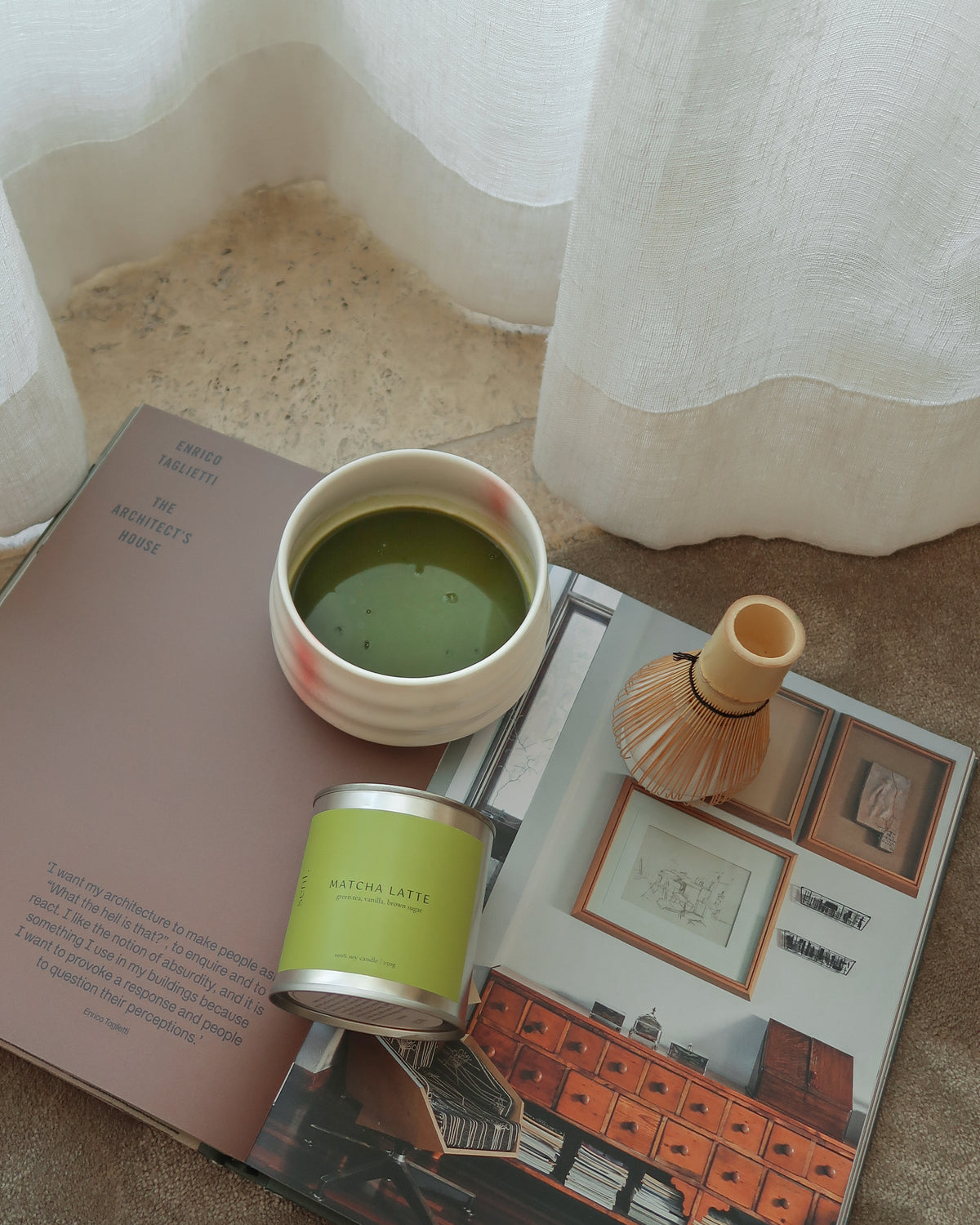Matcha Latte | Green Tea + Vanilla + Brown Sugar