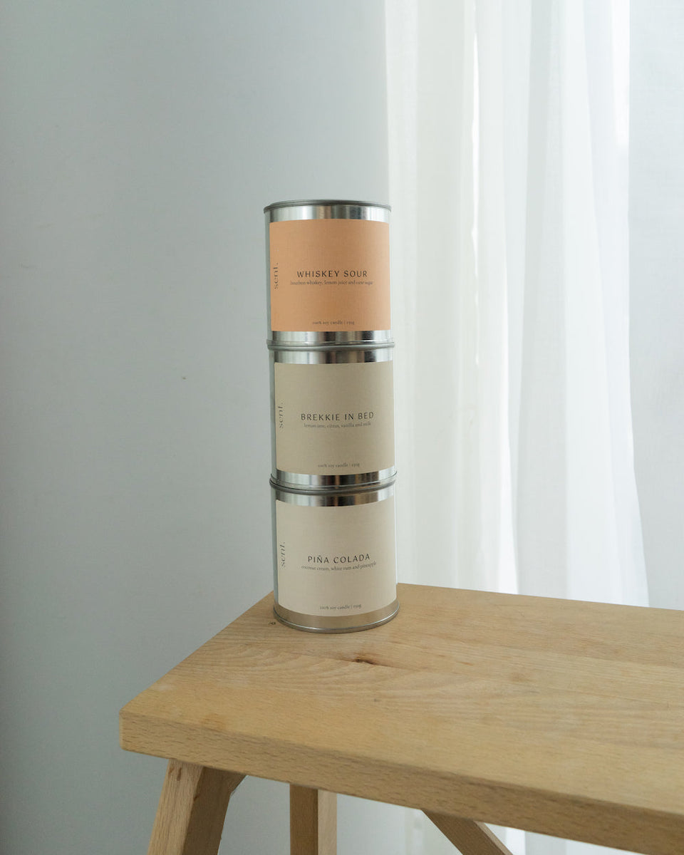 Build Your Own Candle Bundle with 100 Soy Wax sent studio