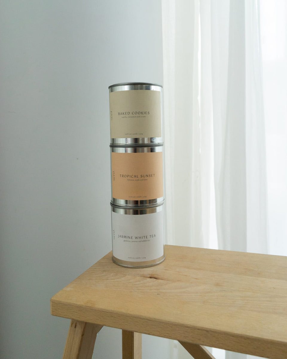 Build Your Own Candle Bundle with 100 Soy Wax sent studio