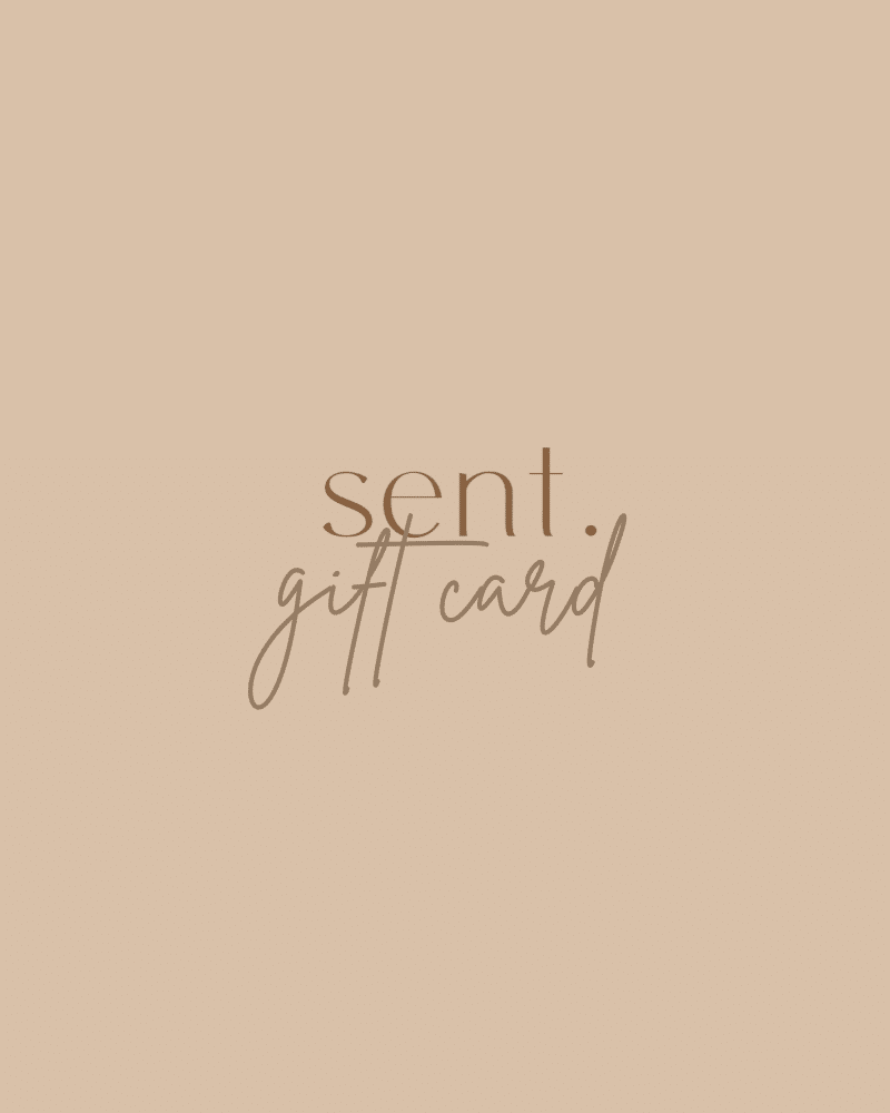 sent E-Gift Card - sent studio